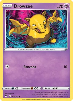 Drowzee 61 Céus em Evolução