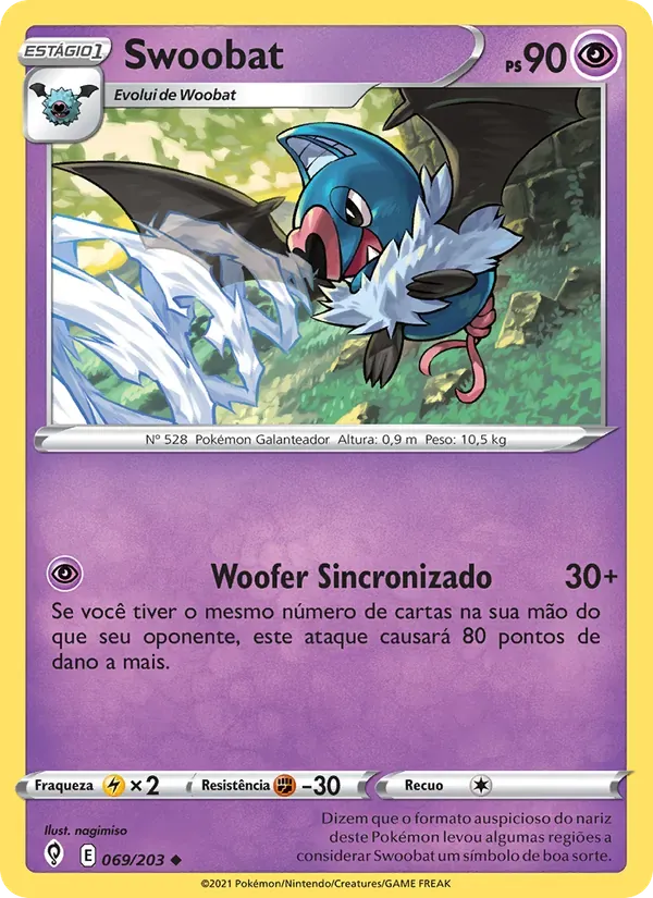 Swoobat 69/203 Céus em Evolução