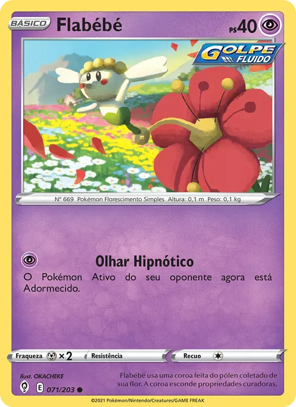 Flabébé 71/203 Céus em Evolução