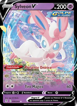 Sylveon V 74 Céus em Evolução