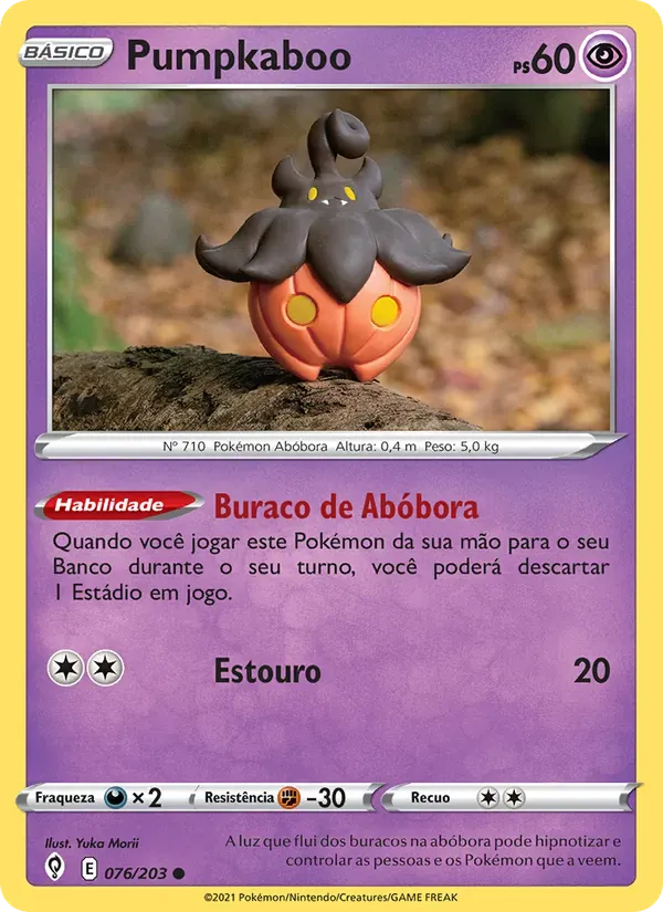 Pumpkaboo 76/203 Céus em Evolução