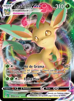 Leafeon VMAX 8 Céus em Evolução