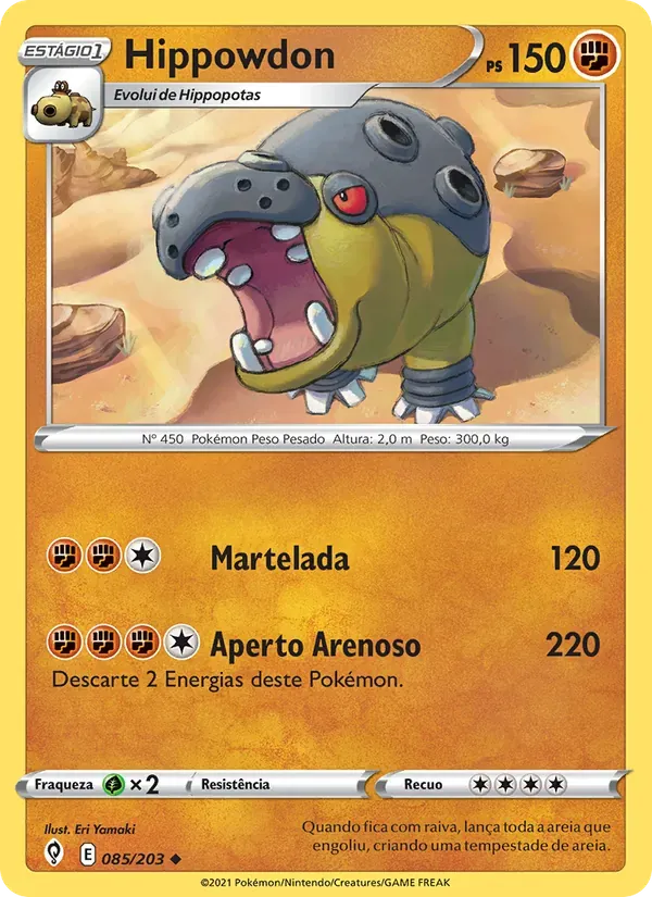 Hippowdon 85/203 Céus em Evolução