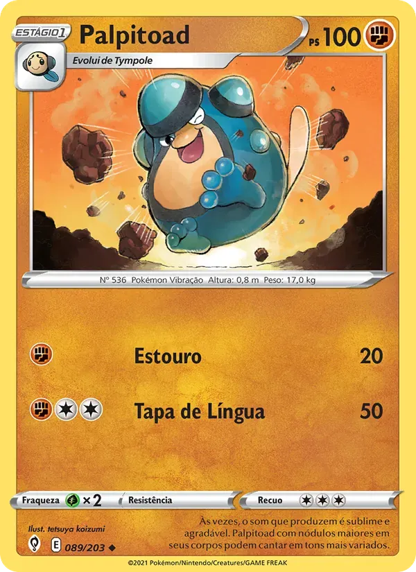 Palpitoad 89/203 Céus em Evolução