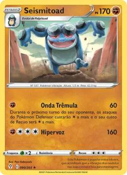 Seismitoad 90 Céus em Evolução