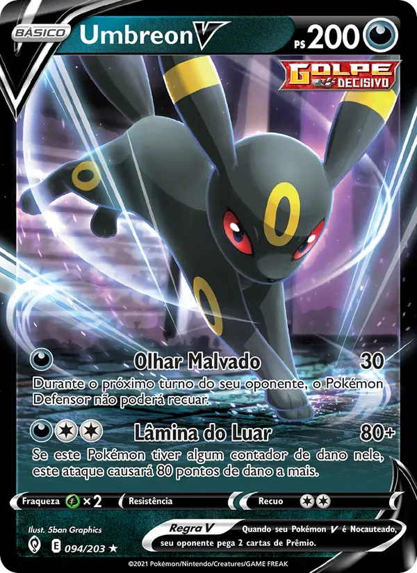 Umbreon V 94/203 Céus em Evolução