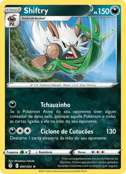 Shiftry 97 Céus em Evolução