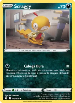 Scraggy 98 Céus em Evolução