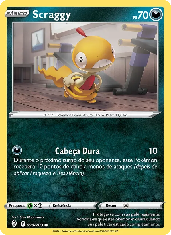 Scraggy 98/203 Céus em Evolução