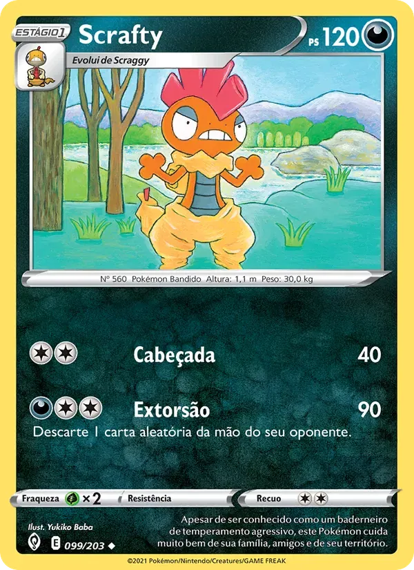 Scrafty 99/203 Céus em Evolução