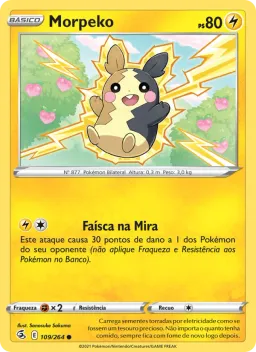 Morpeko 109 Golpe Fusão