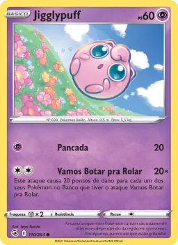 Jigglypuff 110 Golpe Fusão