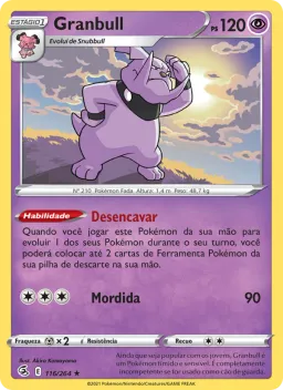 Granbull 116 Golpe Fusão