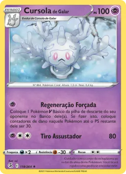 Cursola de Galar 118 Golpe Fusão