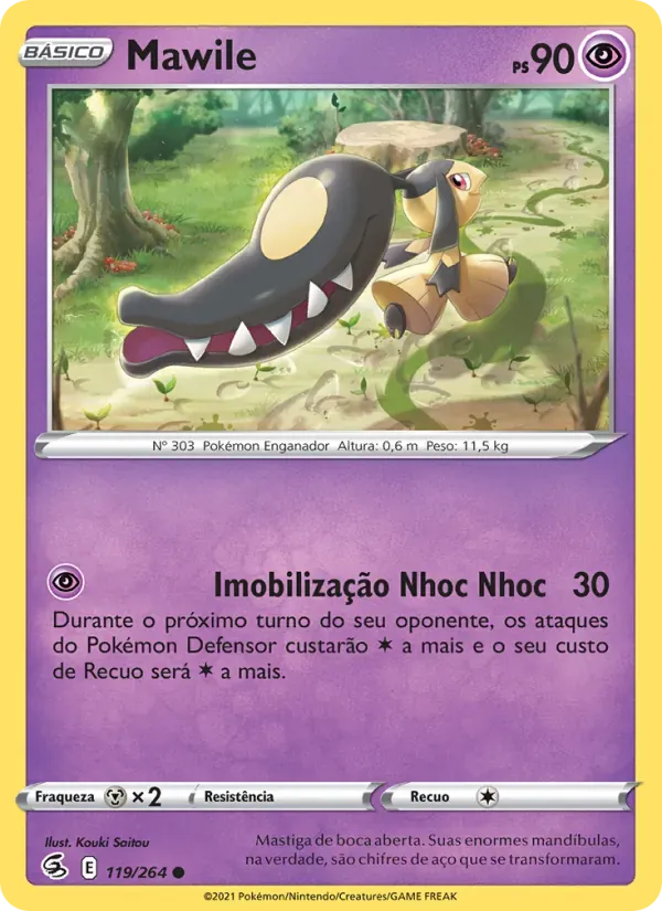 Mawile 119/264 Golpe Fusão
