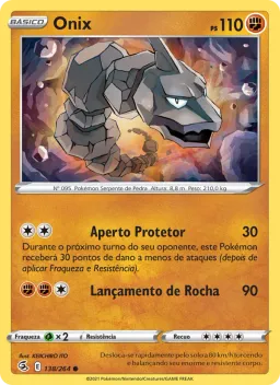 Onix 138 Golpe Fusão