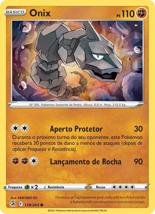 Onix 138/264 Golpe Fusão