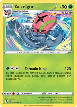 Accelgor 14 Golpe Fusão