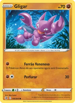 Gligar 140 Golpe Fusão