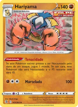 Hariyama 143 Golpe Fusão