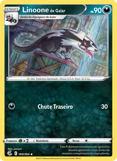 Linoone de Galar 160/264