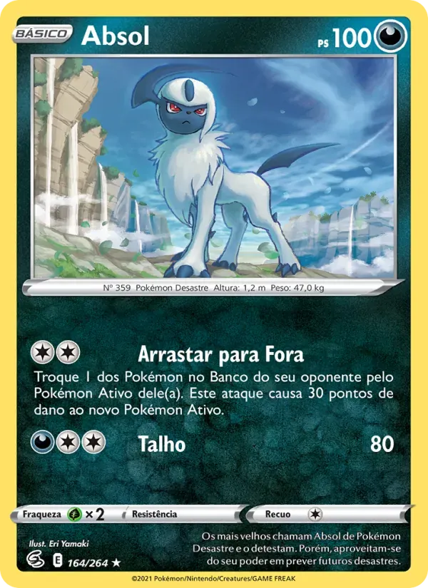 Absol 164/264 Golpe Fusão