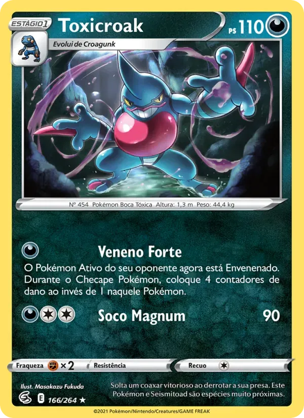 Toxicroak 166/264 Golpe Fusão