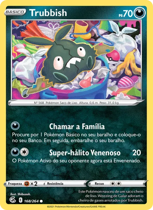 Trubbish 168/264 Golpe Fusão