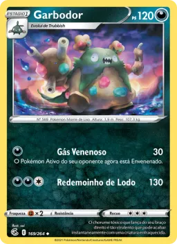 Garbodor 169 Golpe Fusão