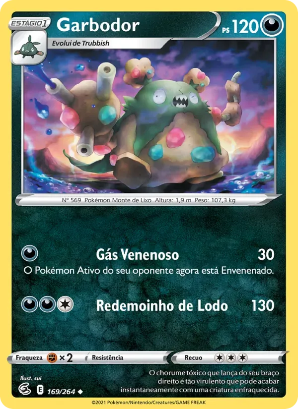 Garbodor 169/264 Golpe Fusão
