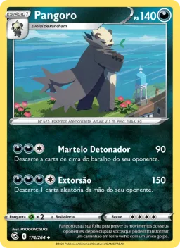 Pangoro 174 Golpe Fusão