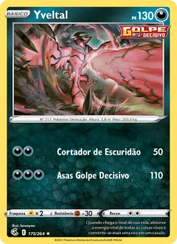 Yveltal 175 Golpe Fusão