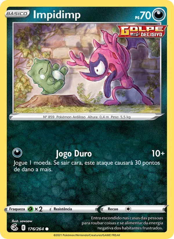 Impidimp 176/264 Golpe Fusão