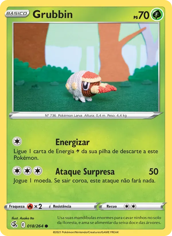 Grubbin 18/264 Golpe Fusão