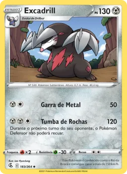 Excadrill 183 Golpe Fusão