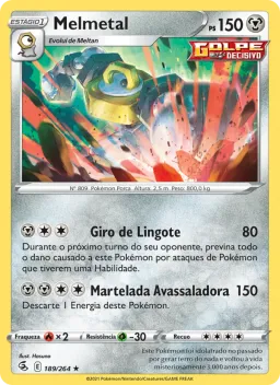 Melmetal 189 Golpe Fusão
