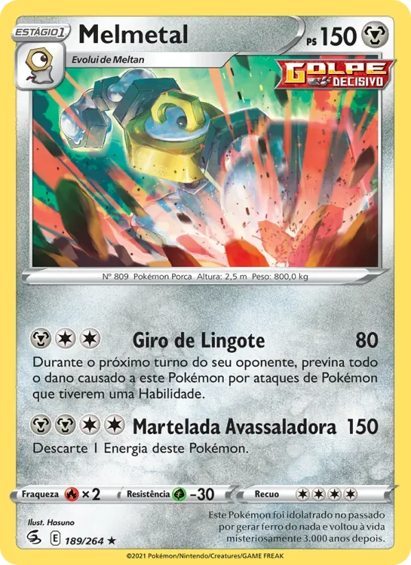 Melmetal 189/264 Golpe Fusão