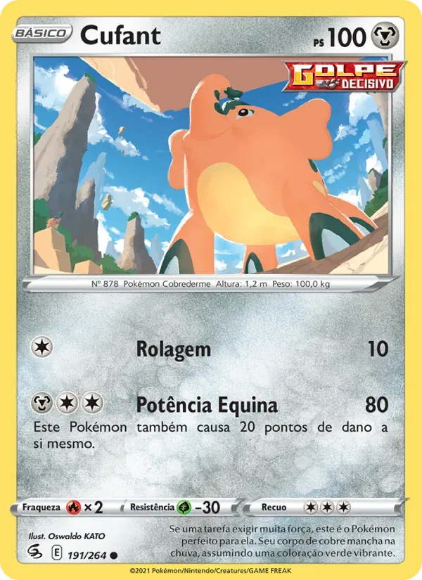 Cufant 191/264 Golpe Fusão
