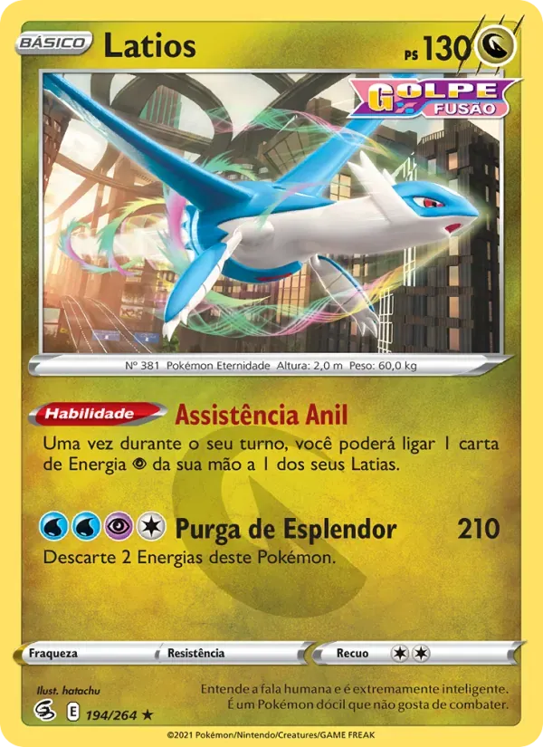 Latios 194/264 Golpe Fusão