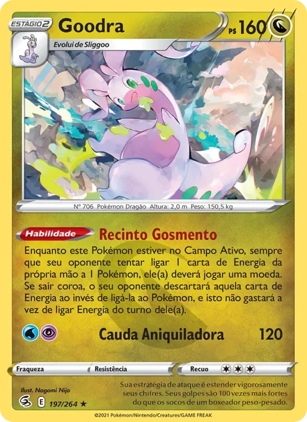 Goodra 197/264 Golpe Fusão