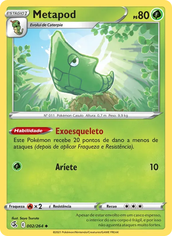 Metapod 2/264 Golpe Fusão