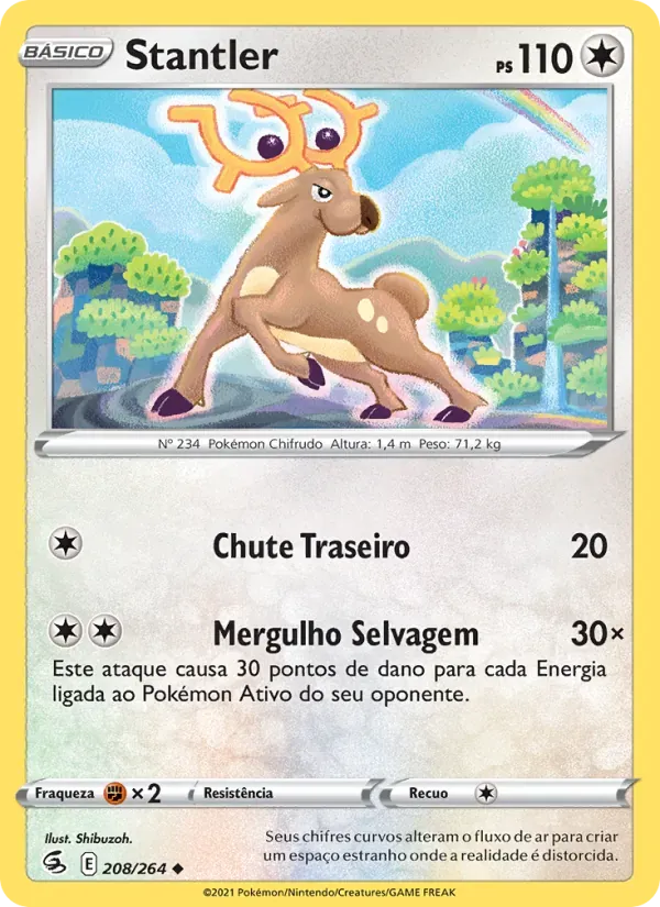 Stantler 208/264 Golpe Fusão