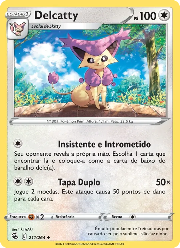 Delcatty 211/264 Golpe Fusão