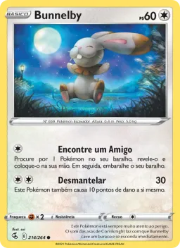 Bunnelby 214 Golpe Fusão