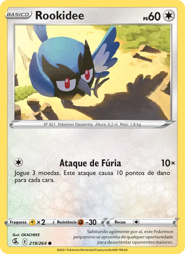 Rookidee 219/264 Golpe Fusão