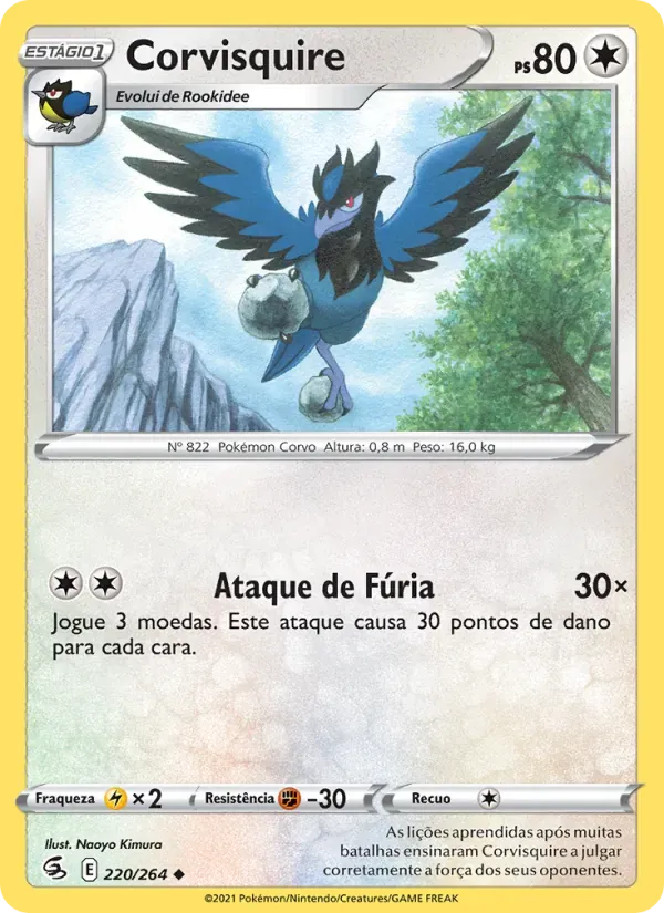 Corvisquire 220/264 Golpe Fusão