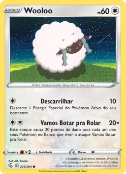 Wooloo 221 Golpe Fusão