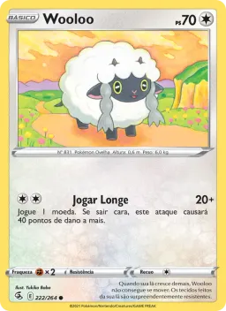 Wooloo 222 Golpe Fusão