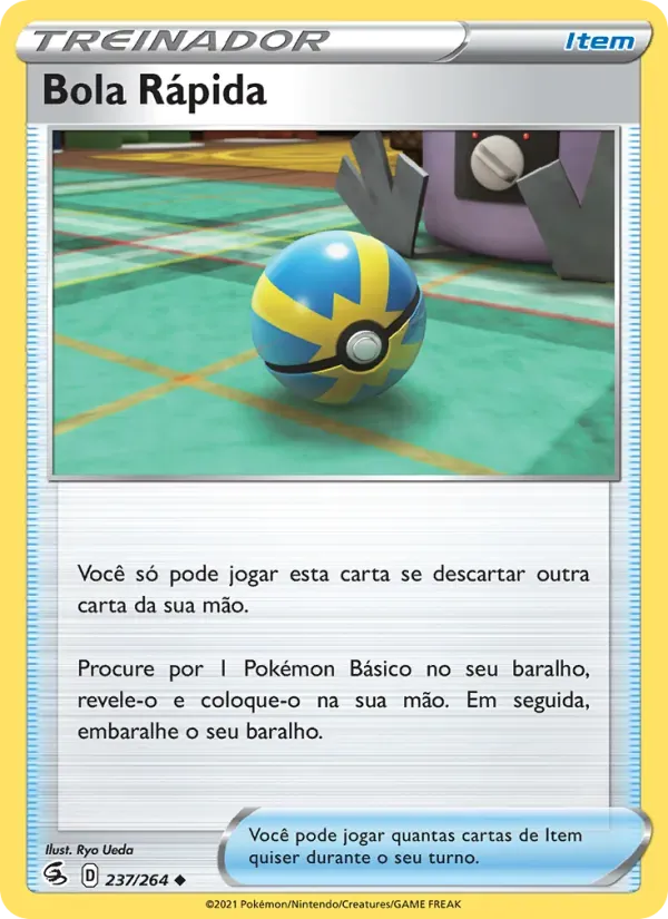 Bola Rápida 237/264 Golpe Fusão