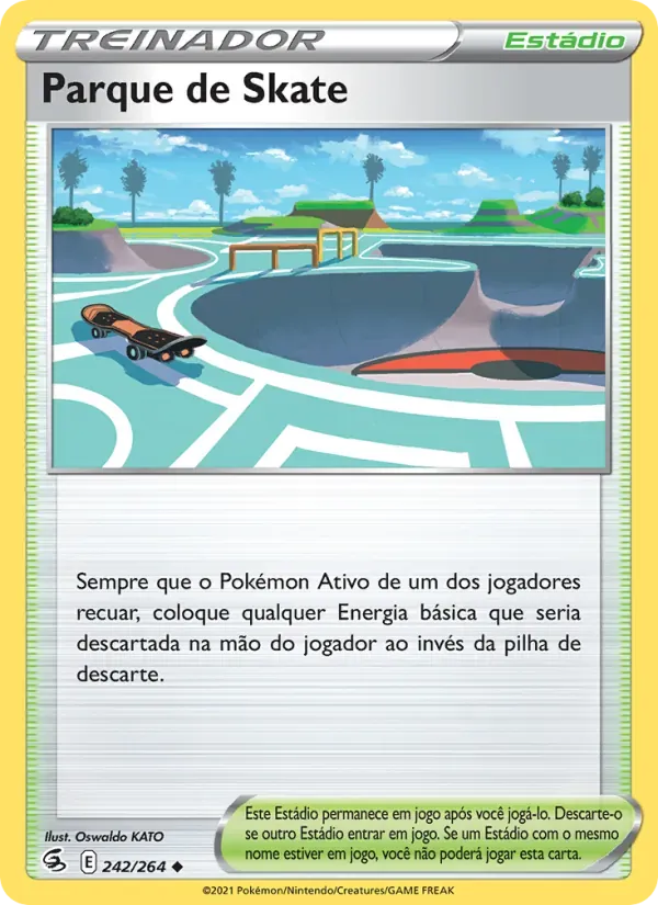 Parque de Skate 242/264 Golpe Fusão